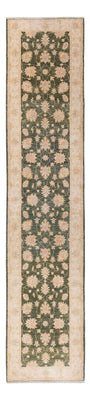 Tapis de couloir Tapis Ziegler - 393 x 83 cm - vert olive