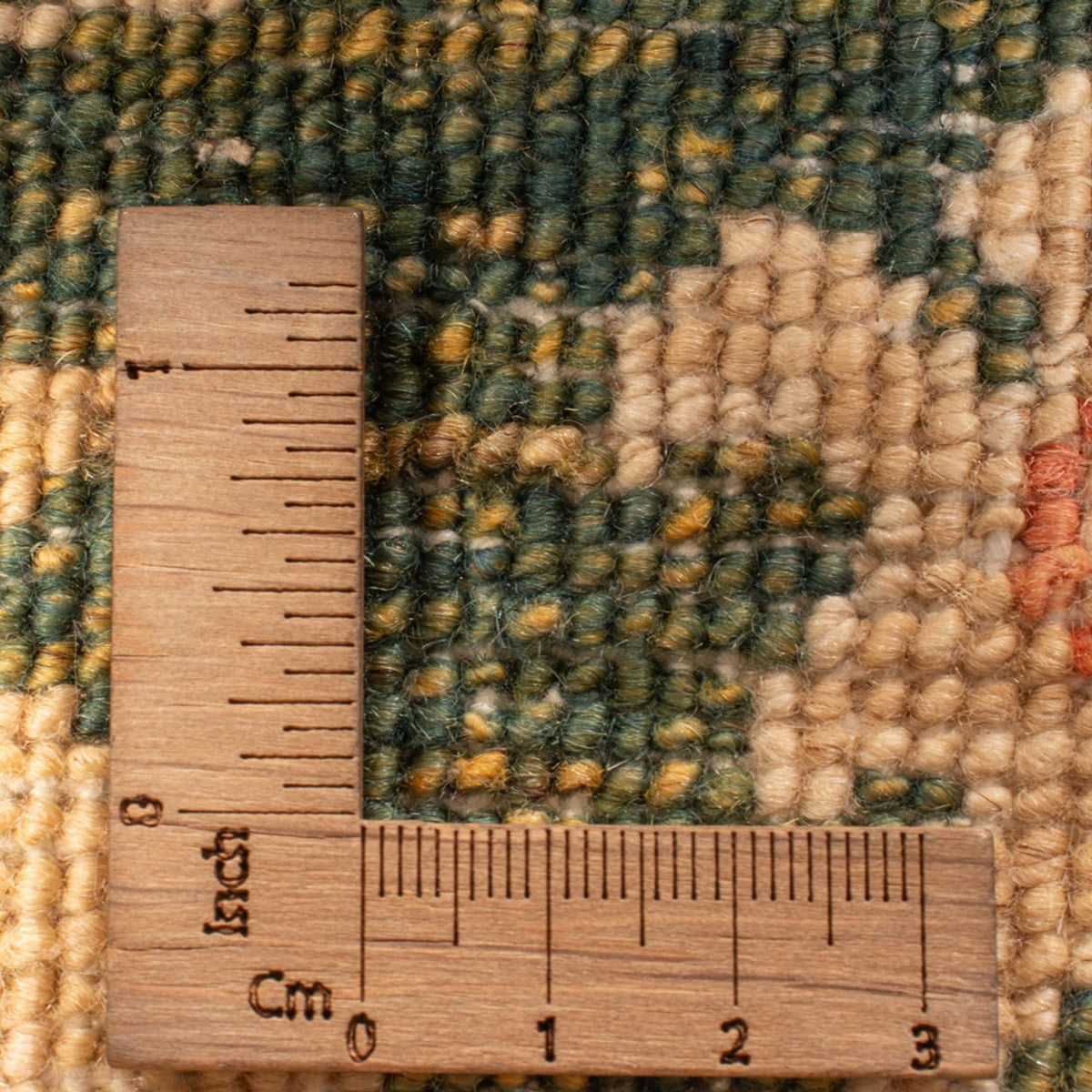 Tapis de couloir Tapis Ziegler - 393 x 83 cm - vert olive