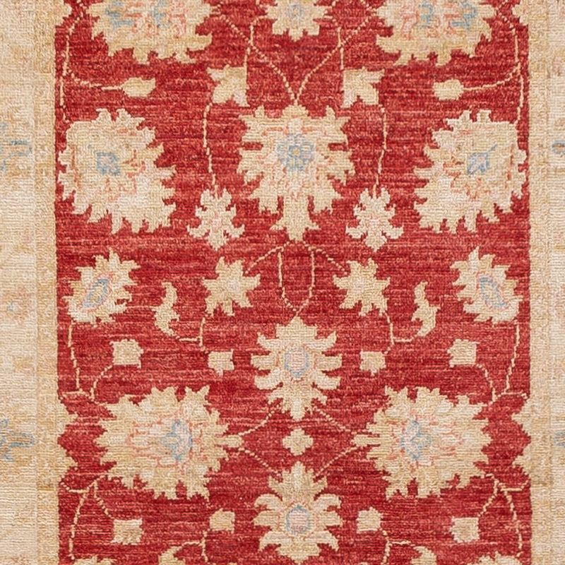 Tapis de couloir Tapis Ziegler - 412 x 83 cm - rouge