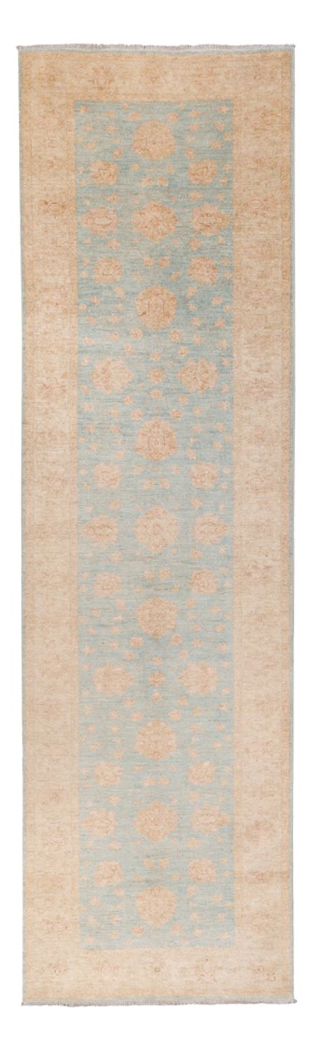 Tapis de couloir Tapis Ziegler - 390 x 103 cm - bleu clair
