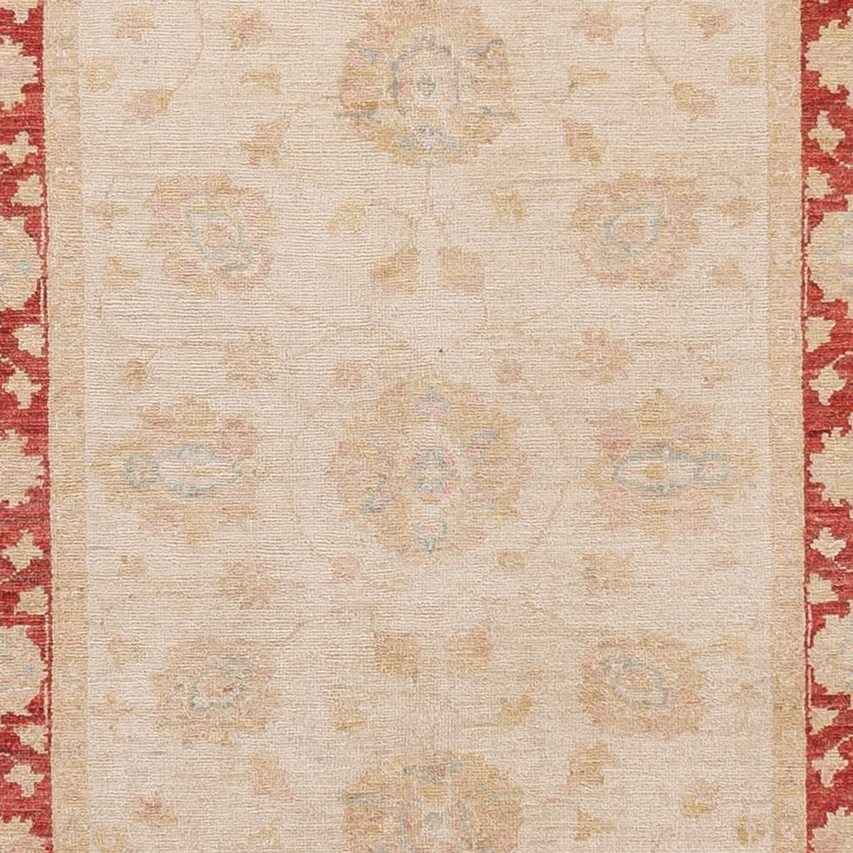 Tapis de couloir Tapis Ziegler - 394 x 106 cm - beige
