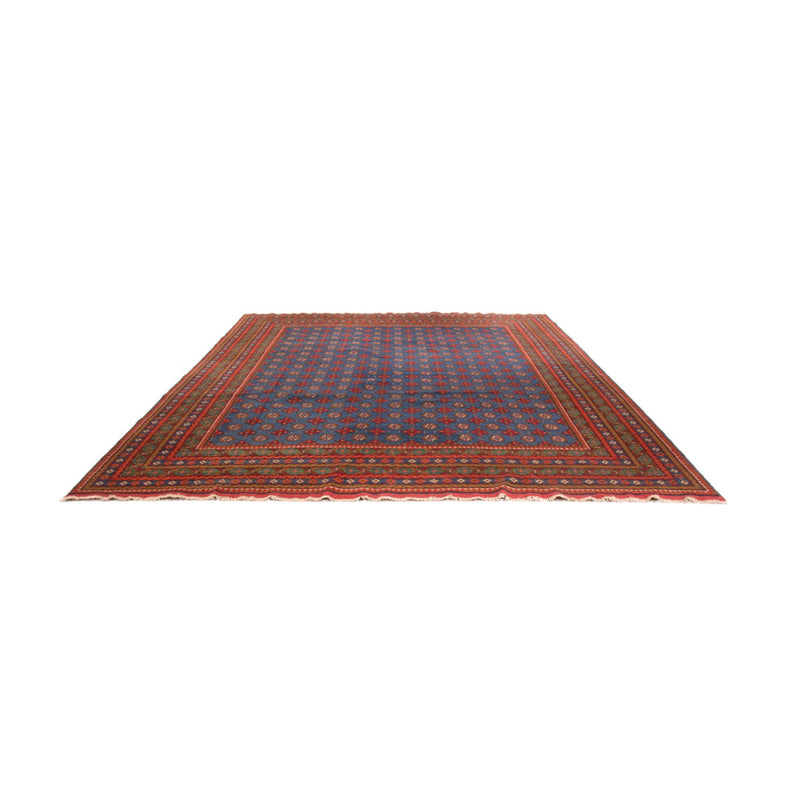 Tapis afghan - Filpa - 394 x 300 cm - bleu