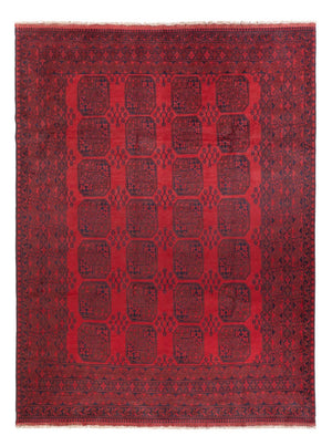 Tapis afghan - Filpa - 350 x 253 cm - rouge