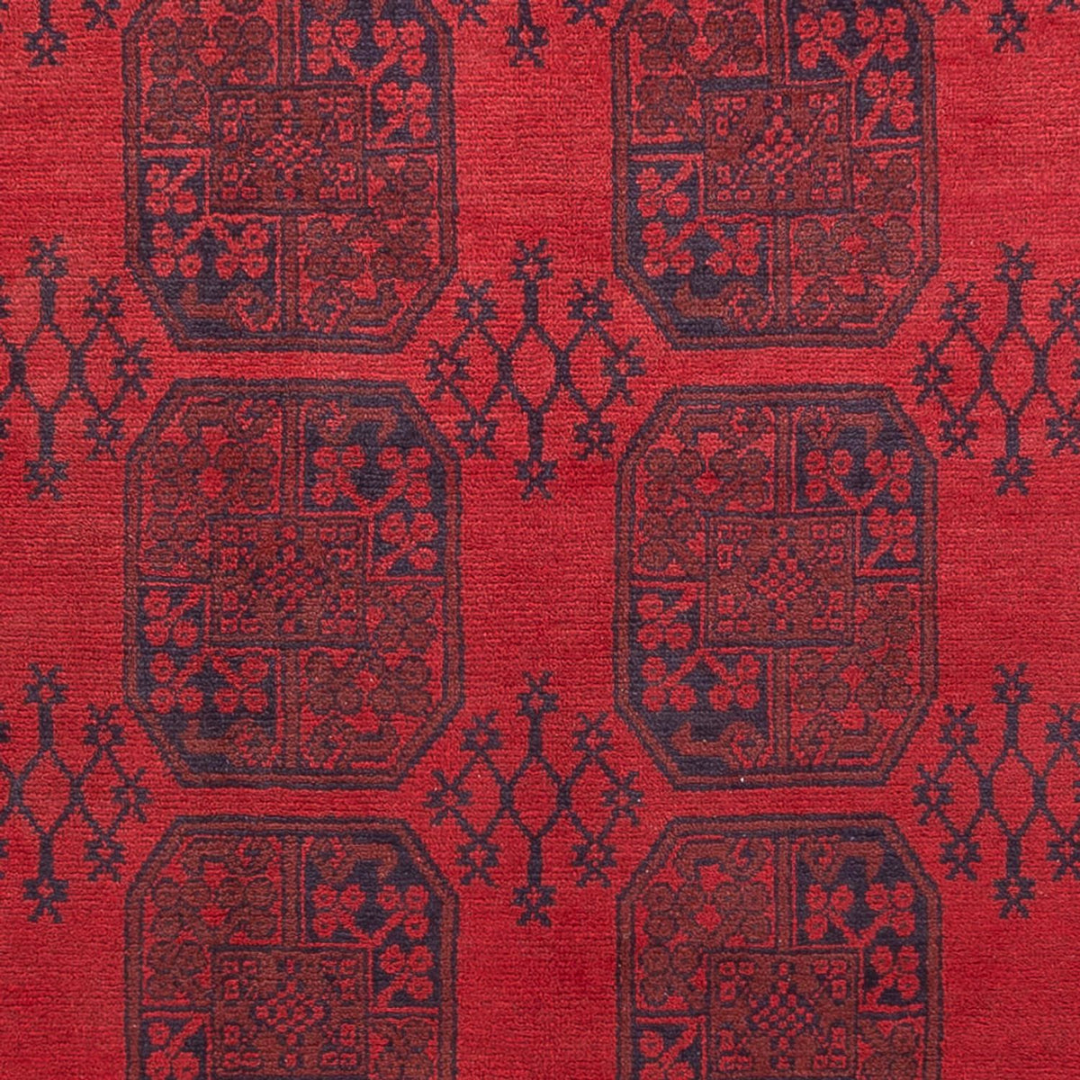 Tapis afghan - Filpa - 350 x 253 cm - rouge