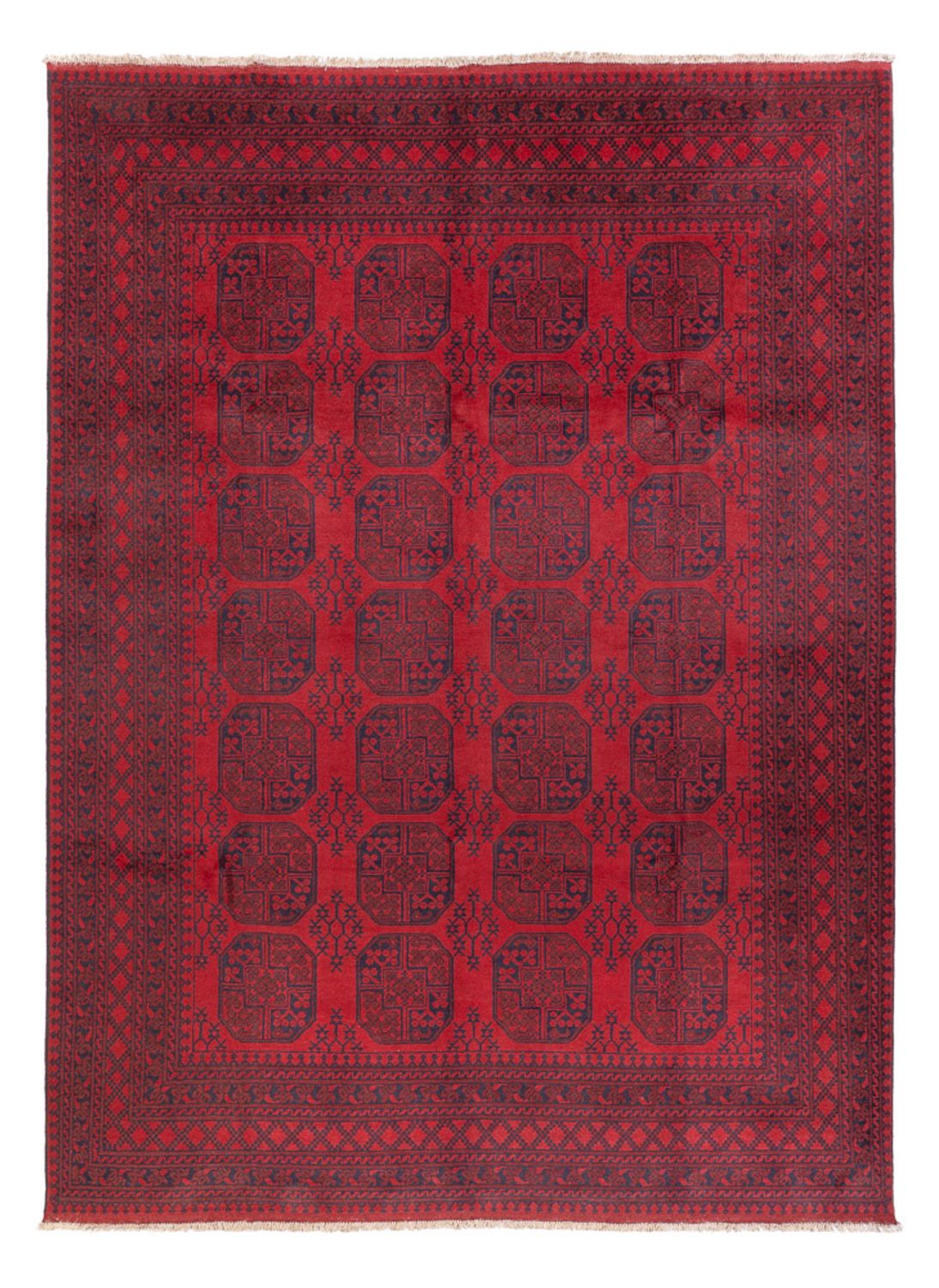 Tapis afghan - Filpa - 352 x 253 cm - rouge