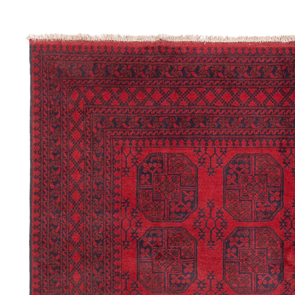Tapis afghan - Filpa - 352 x 253 cm - rouge