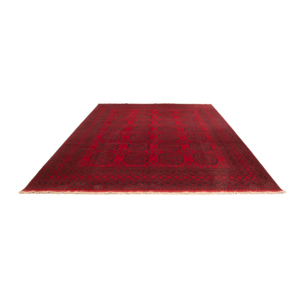 Tapis afghan - Filpa - 352 x 253 cm - rouge