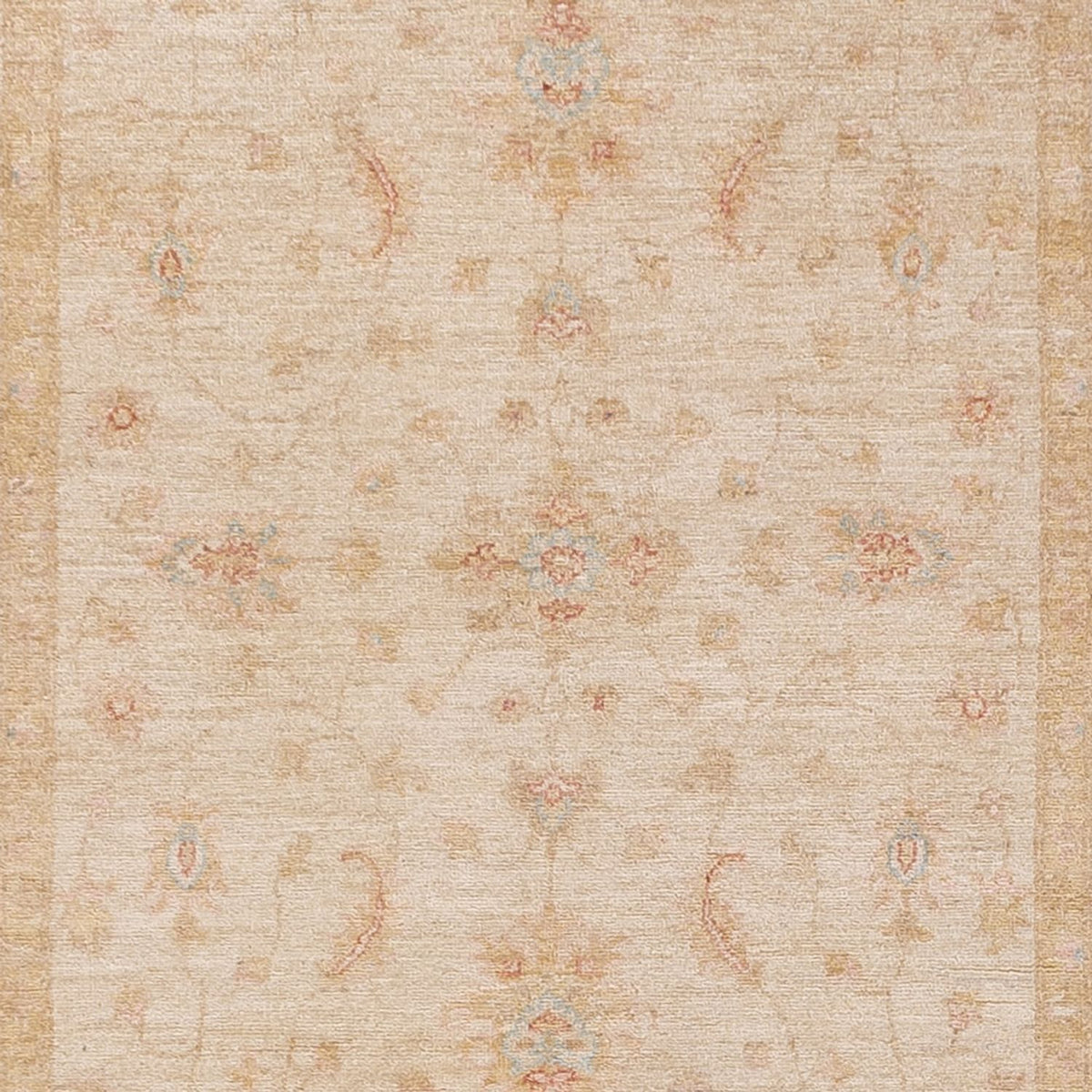 Tapis de couloir Tapis Ziegler - 397 x 120 cm - beige
