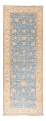 Tapis de couloir Tapis Ziegler - 332 x 119 cm - bleu clair