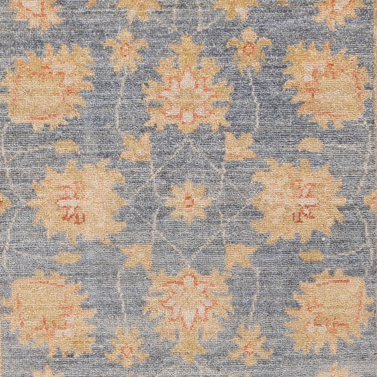Tapis de couloir Tapis Ziegler - 243 x 81 cm - bleu pétrole