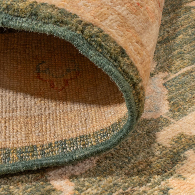 Tapis de couloir Tapis Ziegler - 295 x 83 cm - vert olive