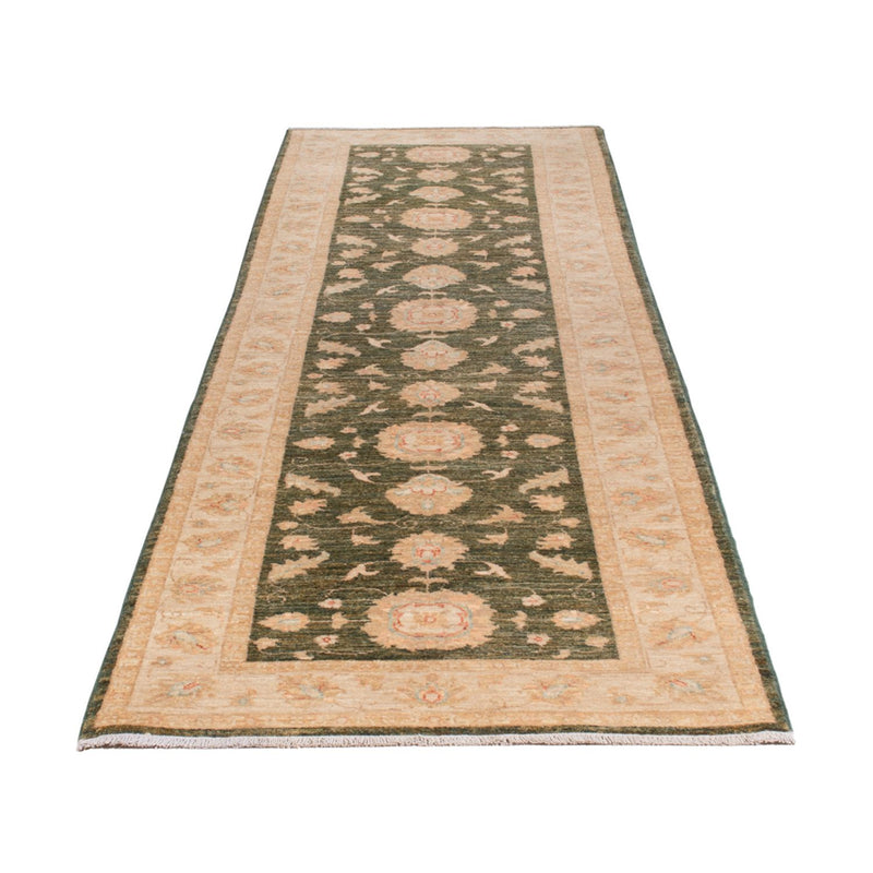 Tapis de couloir Tapis Ziegler - 295 x 83 cm - vert olive