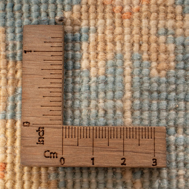 Tapis de couloir Tapis Ziegler - 393 x 81 cm - bleu clair