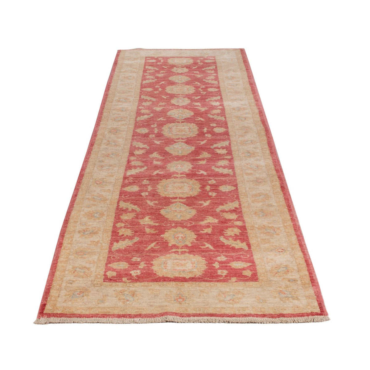 Tapis de couloir Tapis Ziegler - 295 x 77 cm - rouge