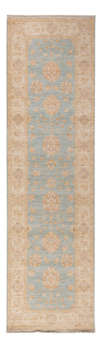 Tapis de couloir Tapis Ziegler - 293 x 84 cm - bleu clair