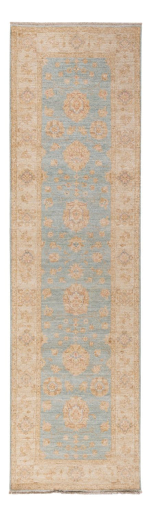 Tapis de couloir Tapis Ziegler - 293 x 84 cm - bleu clair