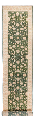 Tapis de couloir Tapis Ziegler - 455 x 102 cm - vert