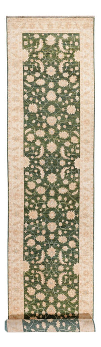Tapis de couloir Tapis Ziegler - 455 x 102 cm - vert