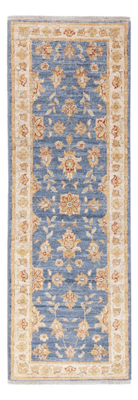 Tapis de couloir Tapis Ziegler - 153 x 48 cm - bleu clair