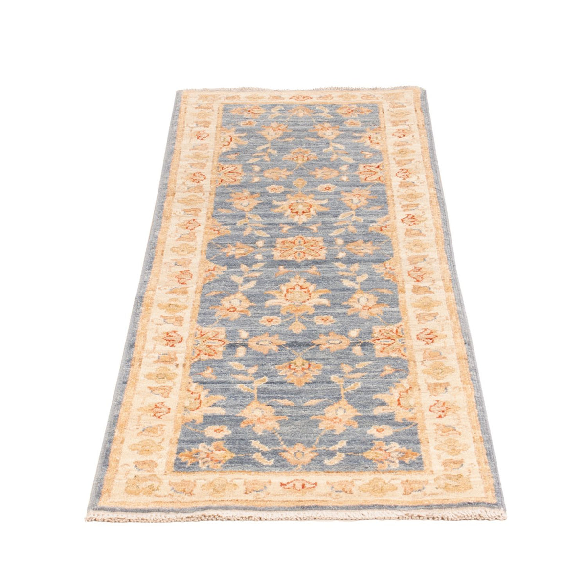 Tapis de couloir Tapis Ziegler - 153 x 48 cm - bleu clair
