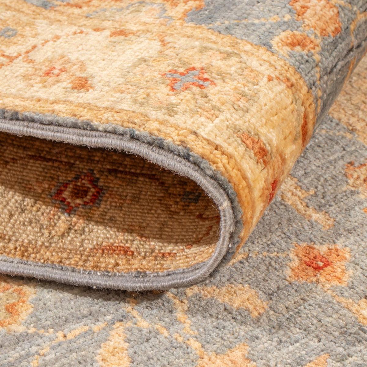 Tapis de couloir Tapis Ziegler - 150 x 50 cm - bleu