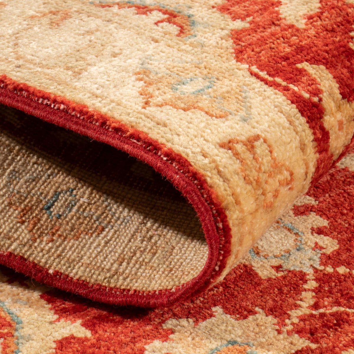 Tapis de couloir Tapis Ziegler - 148 x 48 cm - rouge