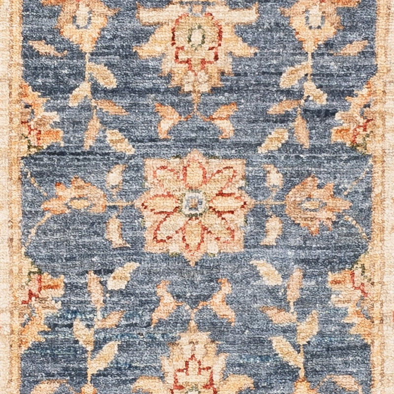 Tapis de couloir Tapis Ziegler - 150 x 48 cm - bleu