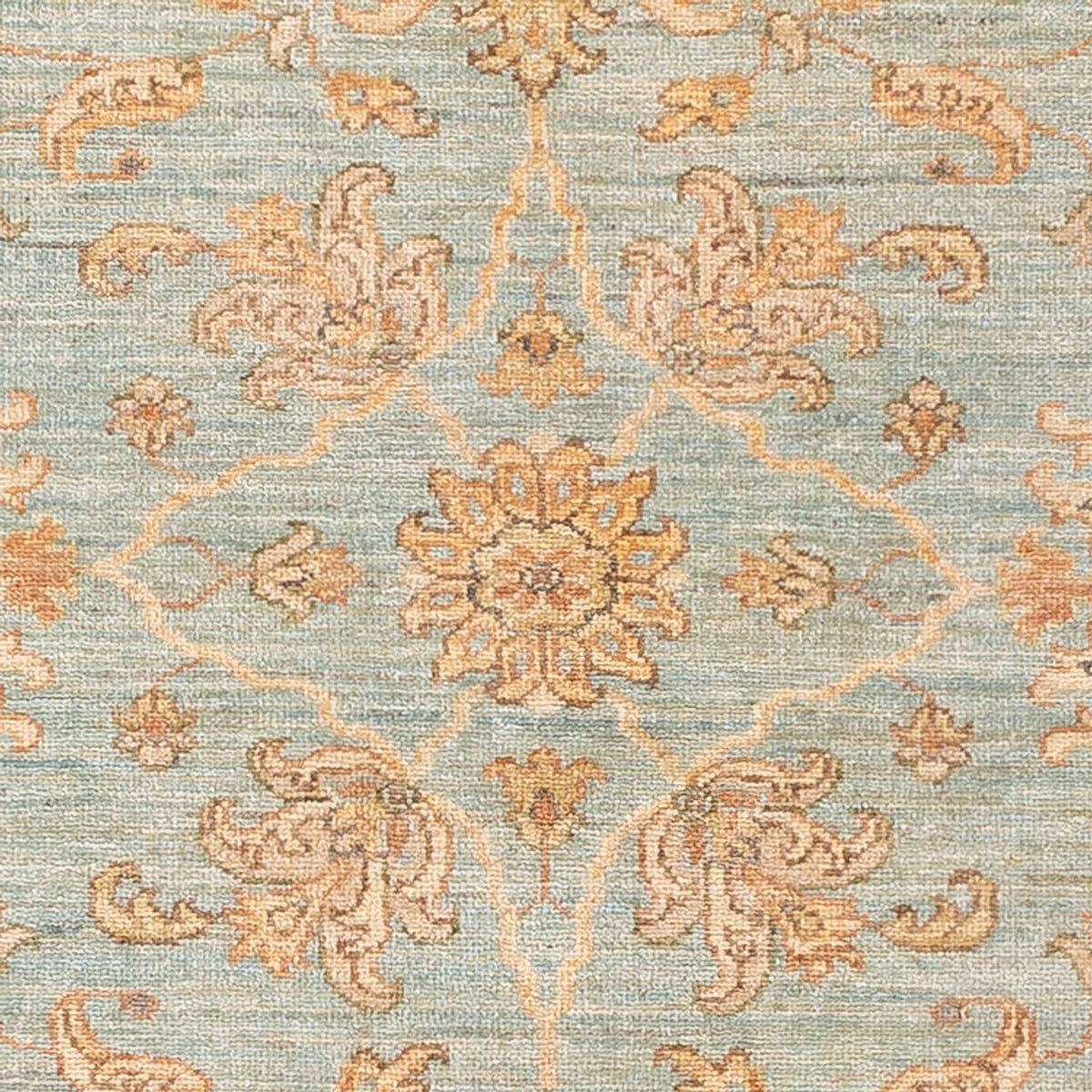 Tapis de couloir Tapis Ziegler - 239 x 82 cm - turquoise
