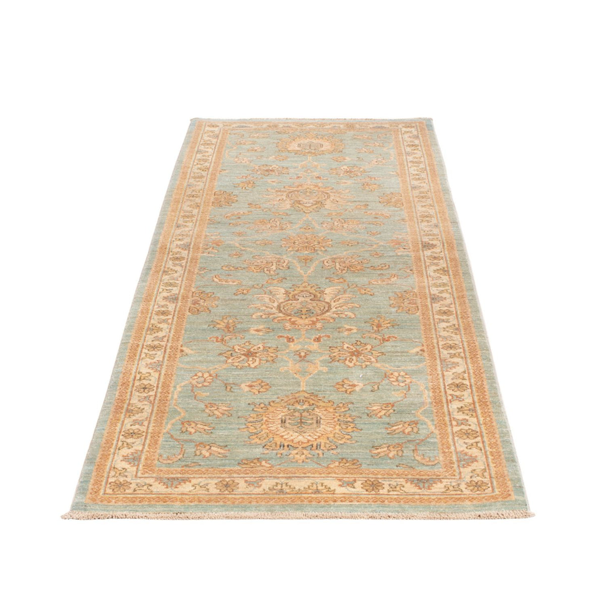 Tapis de couloir Tapis Ziegler - 239 x 82 cm - turquoise