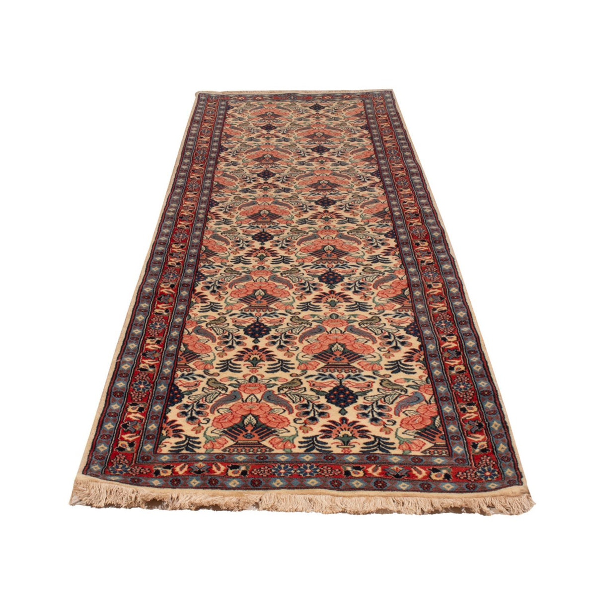 Tapis de couloir Tapis persan - Nomadic - 297 x 88 cm - multicolore