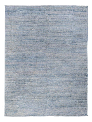 Tapis Ziegler - Moderne - 360 x 274 cm - bleu pétrole