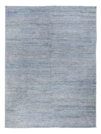 Tapis Ziegler - Moderne - 360 x 274 cm - bleu pétrole