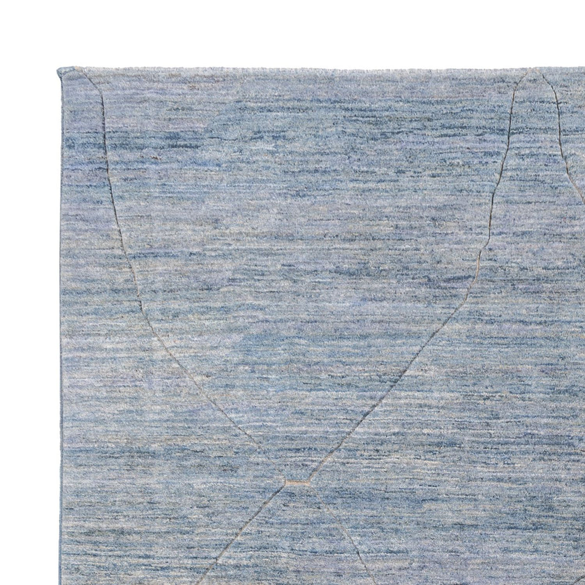 Tapis Ziegler - Moderne - 360 x 274 cm - bleu pétrole