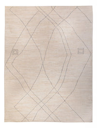 Tapis design - 410 x 310 cm - bleu clair