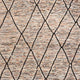 Tapis design - 284 x 218 cm - beige foncé