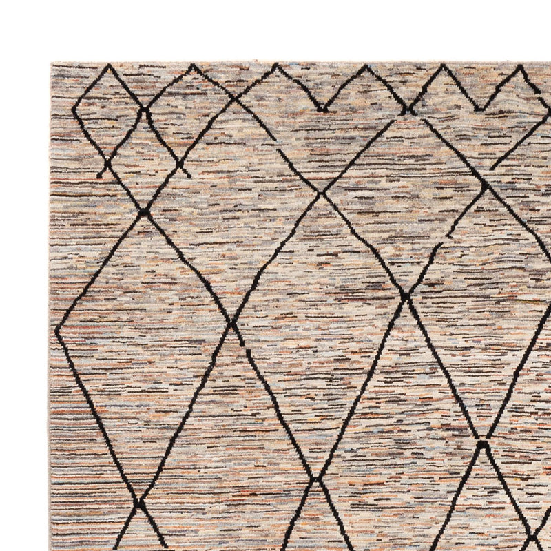 Tapis design - 284 x 218 cm - beige foncé