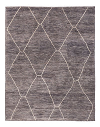 Tapis berbère - 194 x 158 cm - gris