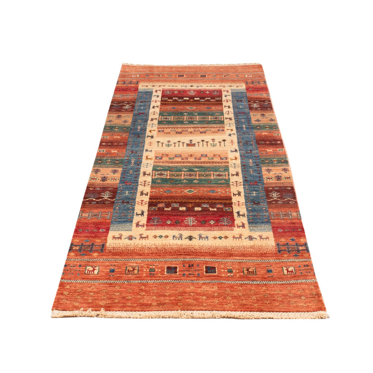 Tapis de couloir Tapis Ziegler - Ariana - 250 x 73 cm - multicolore