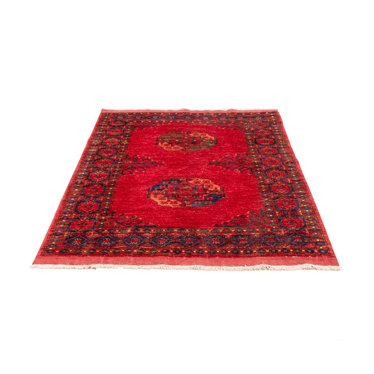 Tapis afghan - 183 x 122 cm - rouge