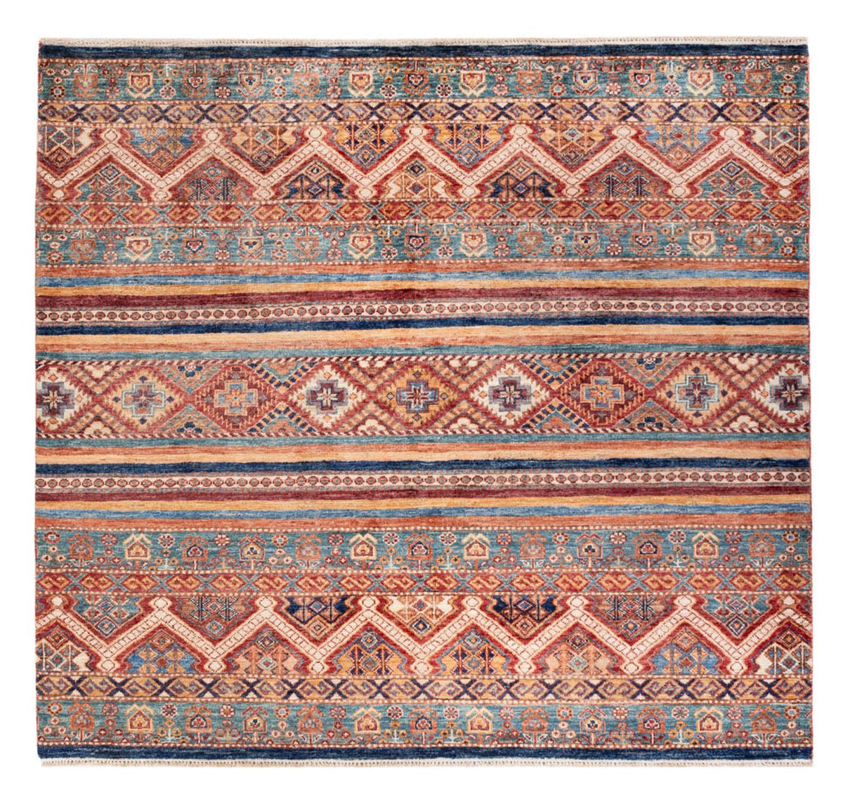 Tapis Ziegler - Shal carré  - 154 x 145 cm - multicolore