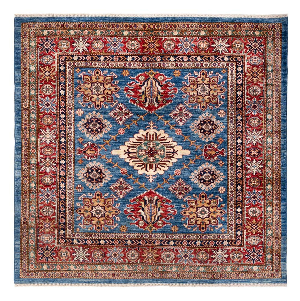 Tapis Ziegler - Kazak carré  - 184 x 187 cm - multicolore