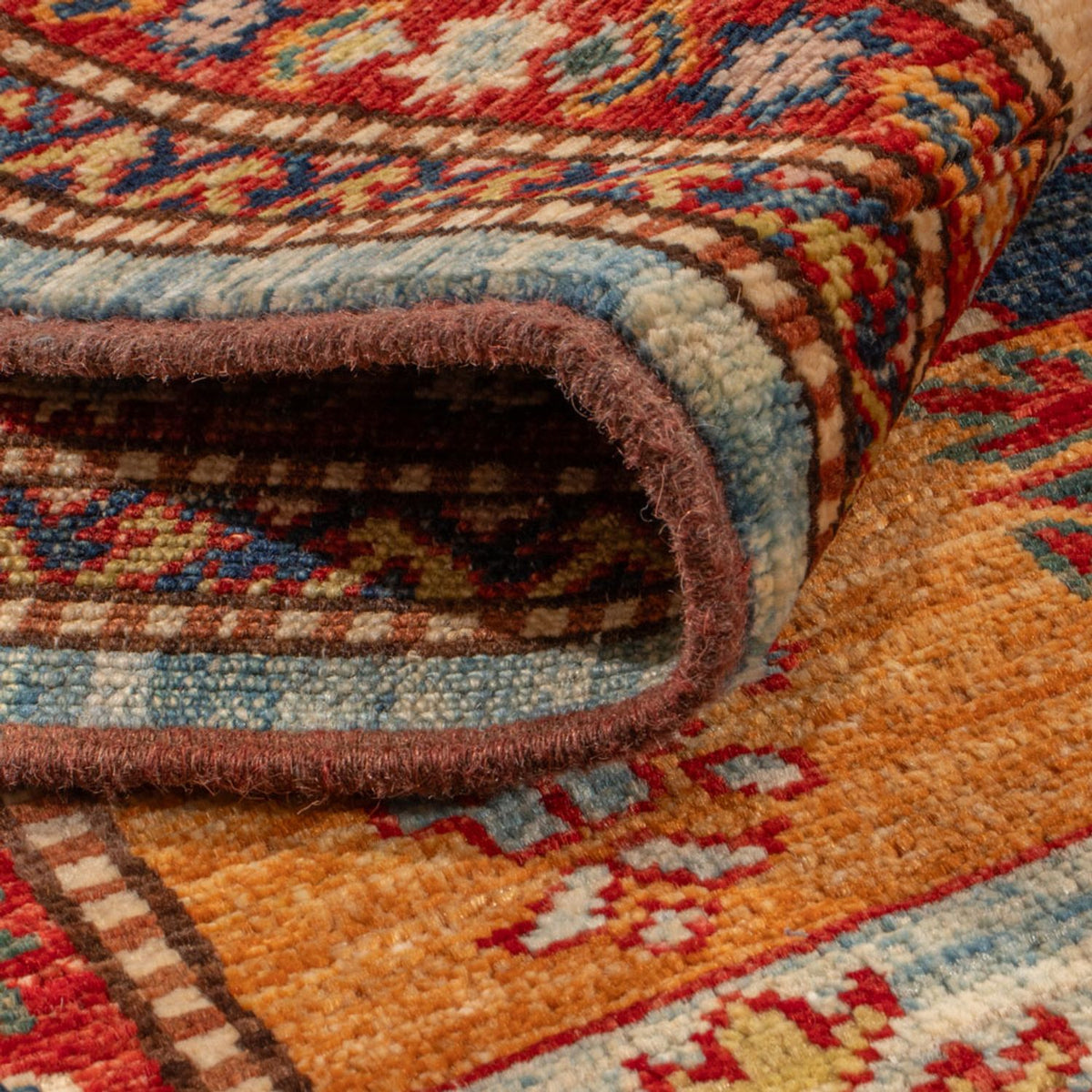 Tapis Ziegler - Kazak carré  - 181 x 185 cm - multicolore