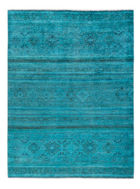 Tapis Ziegler - Vintage/Overdyed - 201 x 148 cm - bleu