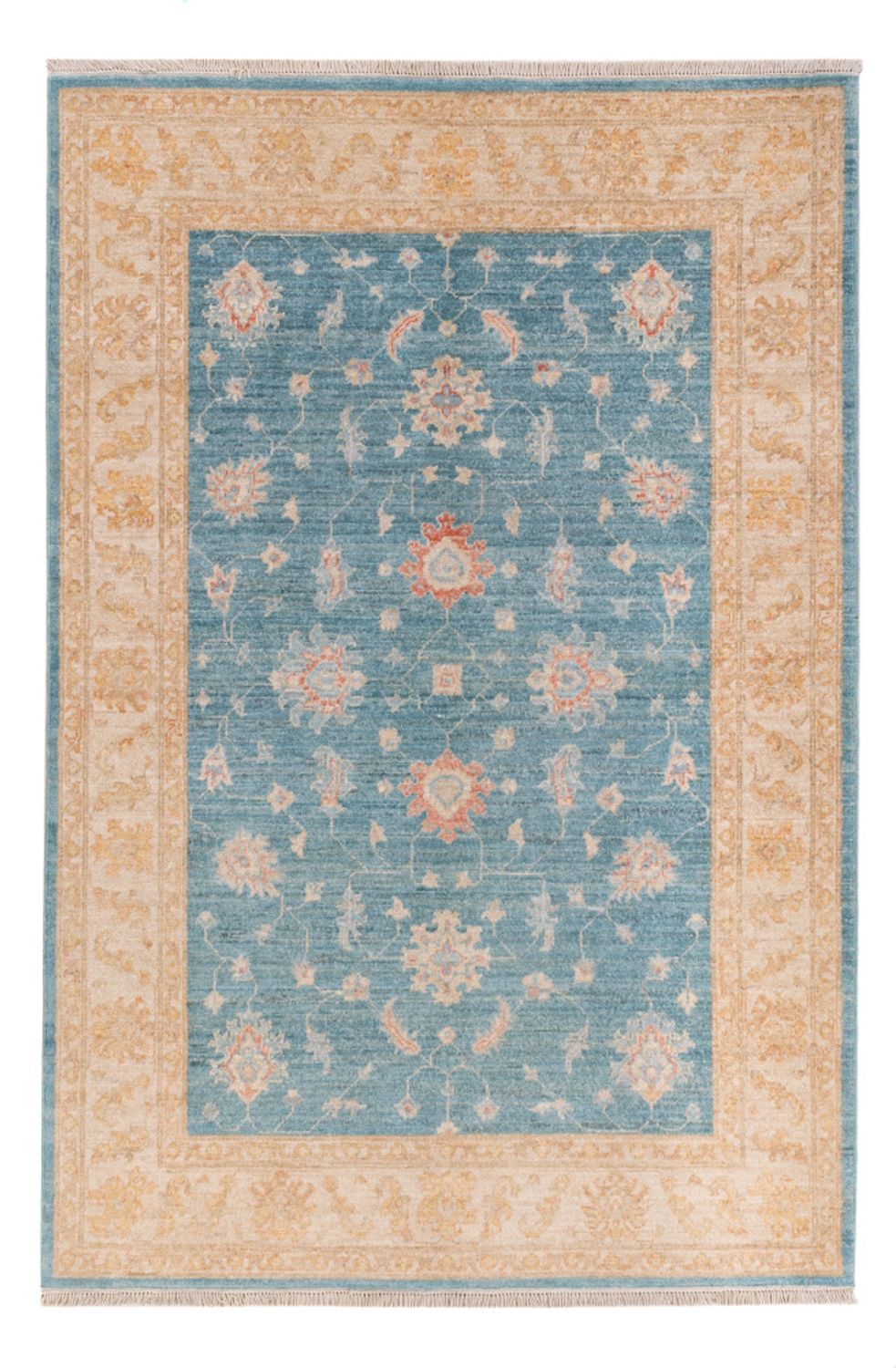 Tapis Ziegler - 175 x 123 cm - bleu