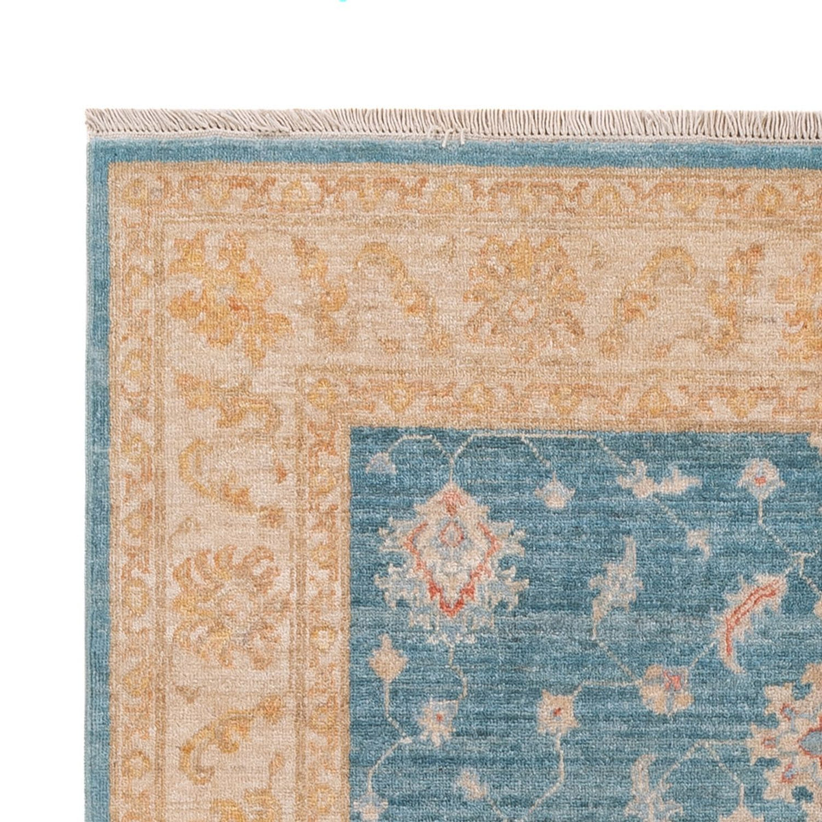 Tapis Ziegler - 175 x 123 cm - bleu
