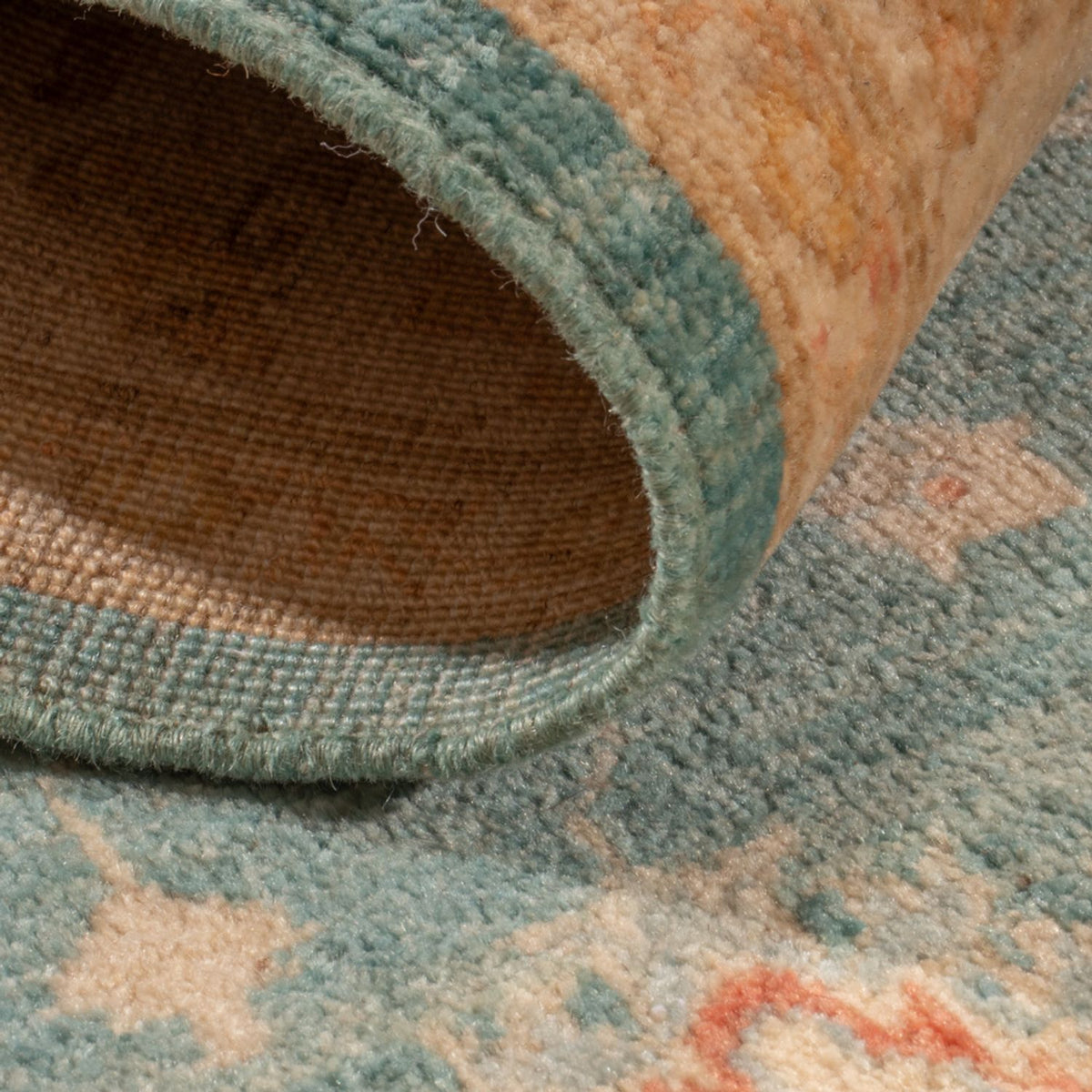 Tapis Ziegler - 175 x 123 cm - bleu