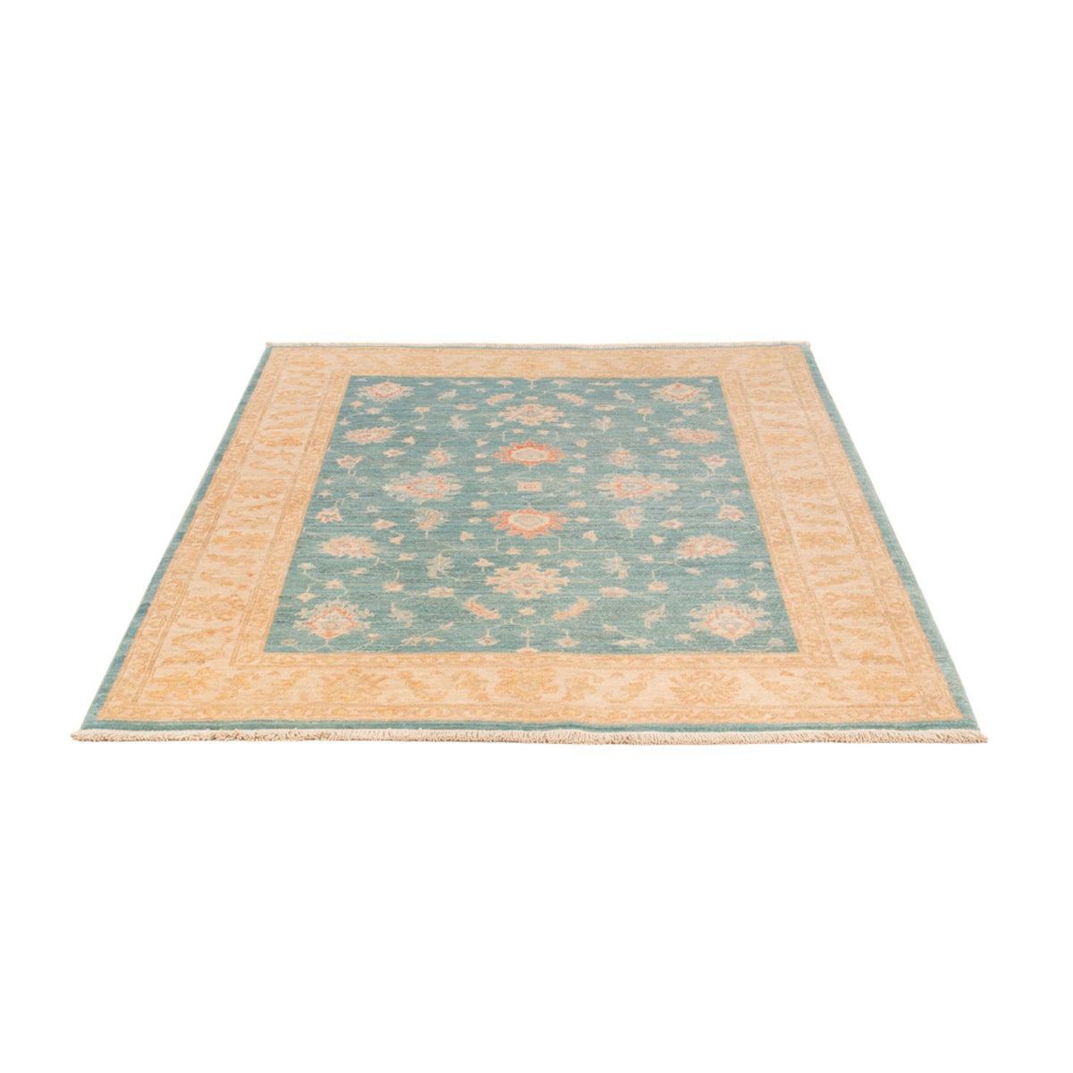Tapis Ziegler - 175 x 123 cm - bleu