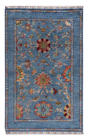 Tapis Ziegler - Ariana - 159 x 101 cm - bleu
