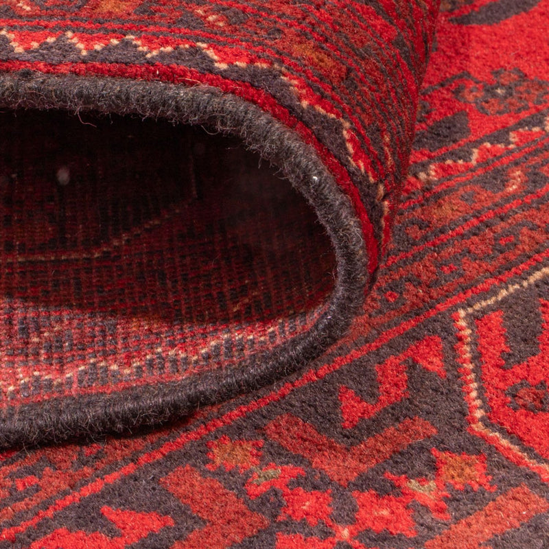Tapis afghan - Kunduz - 150 x 98 cm - rouge