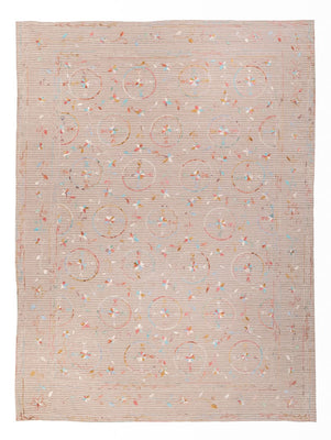 Tapis Kelim - Oriental - Soumak - 336 x 236 cm - crème